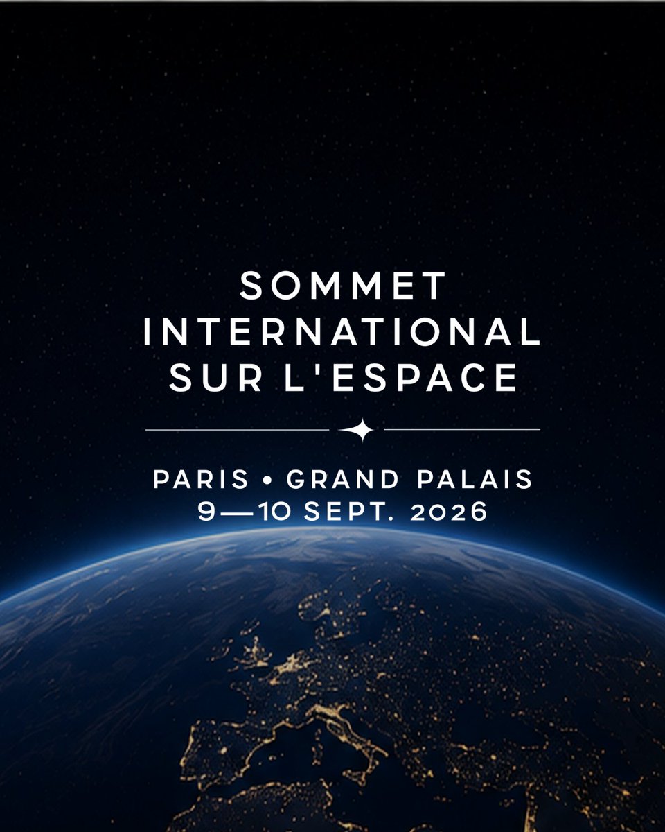 ambafrancebenin's tweet photo. #Espace | 🚀 Cette semaine la France réunit les acteurs du spatial à Paris !
Au programme du sommet :
✅Science & exploration
✅Régulation des activités spatiales
✅Économie spatiale
✅Sécurité & défense
📅 9-10 septembre, Grand Palais
#ParisSpaceSummit https://t.co/9hYEtnpcEm