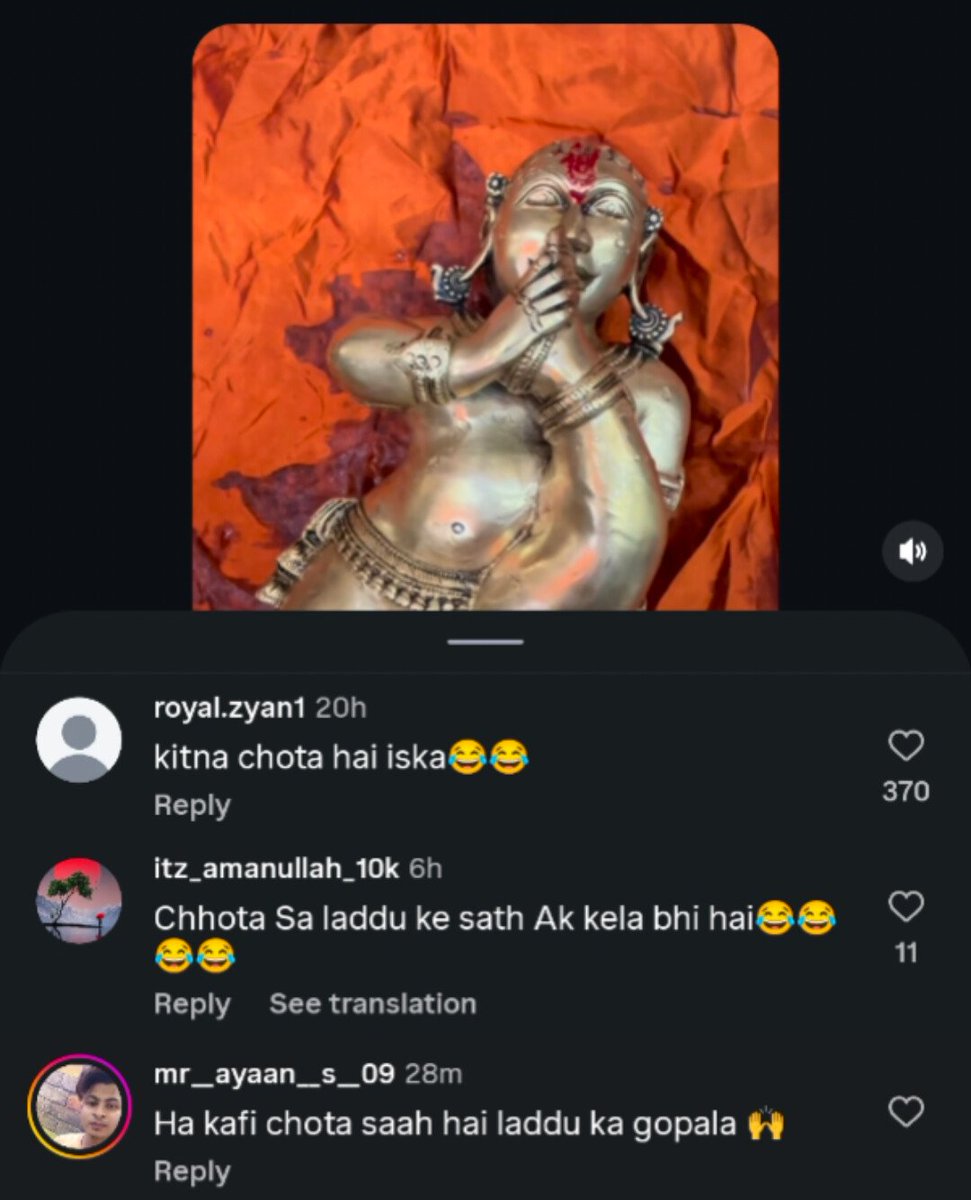 Viglnthindutva's tweet photo. Openly making derogatory remarks about Shri Krishna

We don't hate them enough.... https://t.co/crZ72fWMjp
