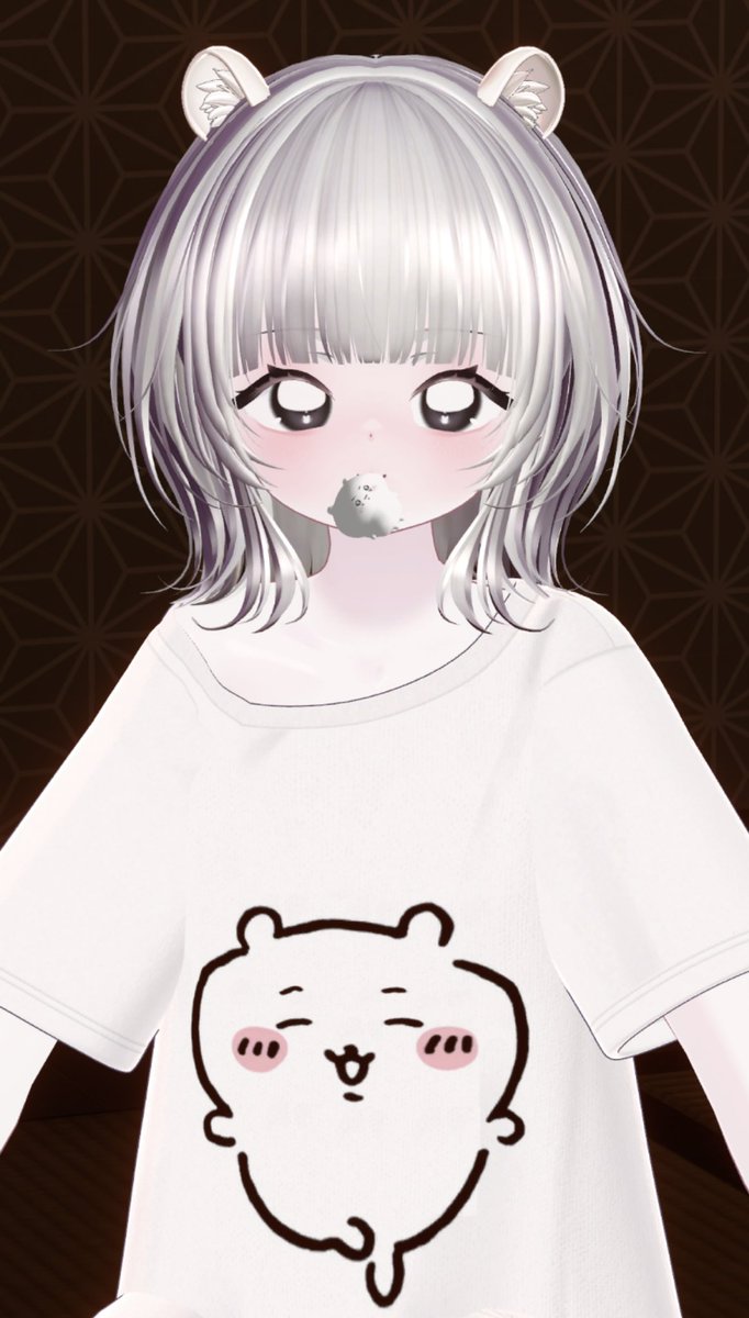 soft_bbosong's tweet photo. #VRChat #Chocolat3D 
치이카와 만들었어요 ( ´͈ ꇴ  `͈)੭ https://t.co/ZkPLjUKh7x