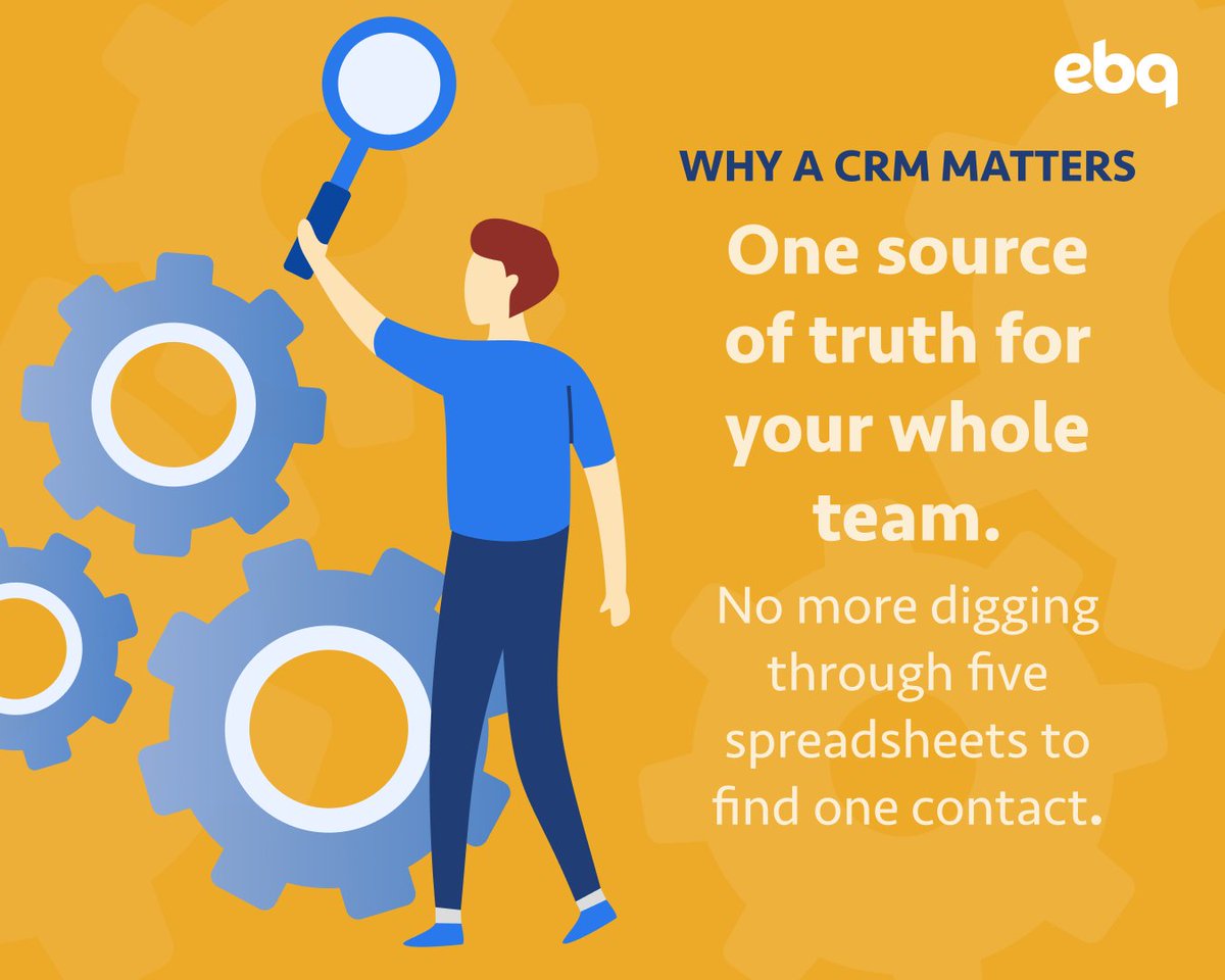 EBQuickstart's tweet photo. We assembled a guide to help you set up your CRM the right way from day one. It covers the terminology, the data model, reporting, and more.

Download the guide here: https://t.co/MYPIdYsEXZ

#Salesforce #CRM #SalesforceForBeginners #CRMTips #RevOps #EBQ https://t.co/3qej8QV4e3