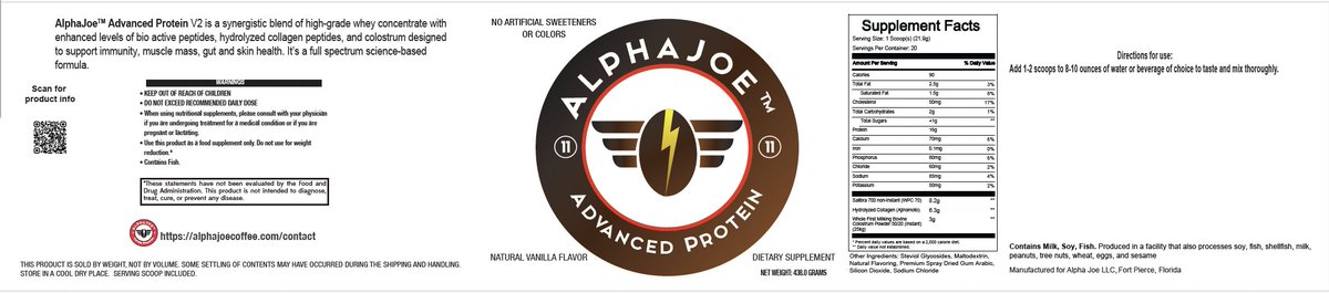 emma3680_red's tweet photo. Advanced Protein V2: Now Available ! 🤓😎💪

 V2 offers higher levels of bio-actives such as lactoferrin, glycomacropeptide, and Immunoglobulins, as well as phospholipids such as Phosphatidylserine.

https://t.co/LkKiBPsxNc

#wheyconcentrate #Colostrum #collagenpeptides https://t.co/wgatspe8K6
