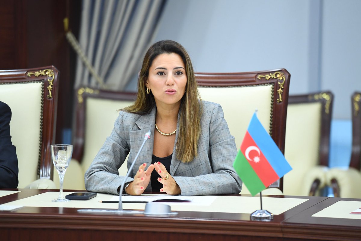 SevinjF's tweet photo. Milli Majlis Committee on Int’l Relations met w/ visiting delegation from Korea’s Nat’l Assembly Foreign Affairs Committee. Sides discussed strengthening parl. ties & deepening political dialogue btw Azerbaijan and Korea.
#Azerbaijan #Korea #MilliMajlis #Parliament #Diplomacy https://t.co/VzZjdqgXA6