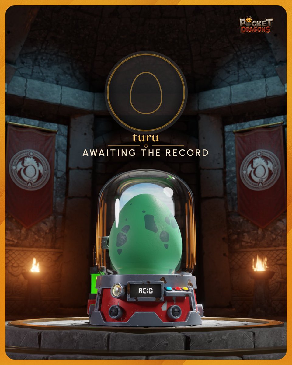 puyuh70's tweet photo. ACID on the display. Fine. That's fine, @Pocket_Dragons_.

Keeper of the Ancient Hatchery. https://t.co/5e2L8cXUes