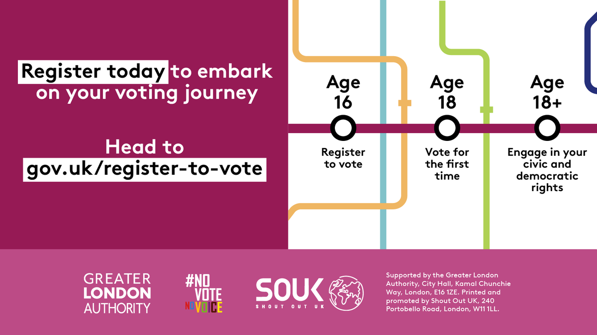 LBLDemocracy's tweet photo. Every journey starts somewhere.
If you're aged 16 or over and eligible, take one simple step today and #RegisterToVote.
Be ready to have your say in future elections
๐ https://t.co/wYcjr97snA
#LVRW2026 #NoVoteNoVoice https://t.co/8AlpCm75rt