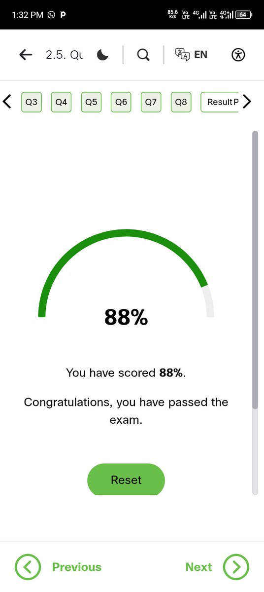 Chidivic2009's tweet photo. All thanks to God for the success of another module on cyber security 🙏 
More grace upon my life to continue🙂
Module 2 done and dusted  

Module 3 here I come https://t.co/fGF2HiMwx5