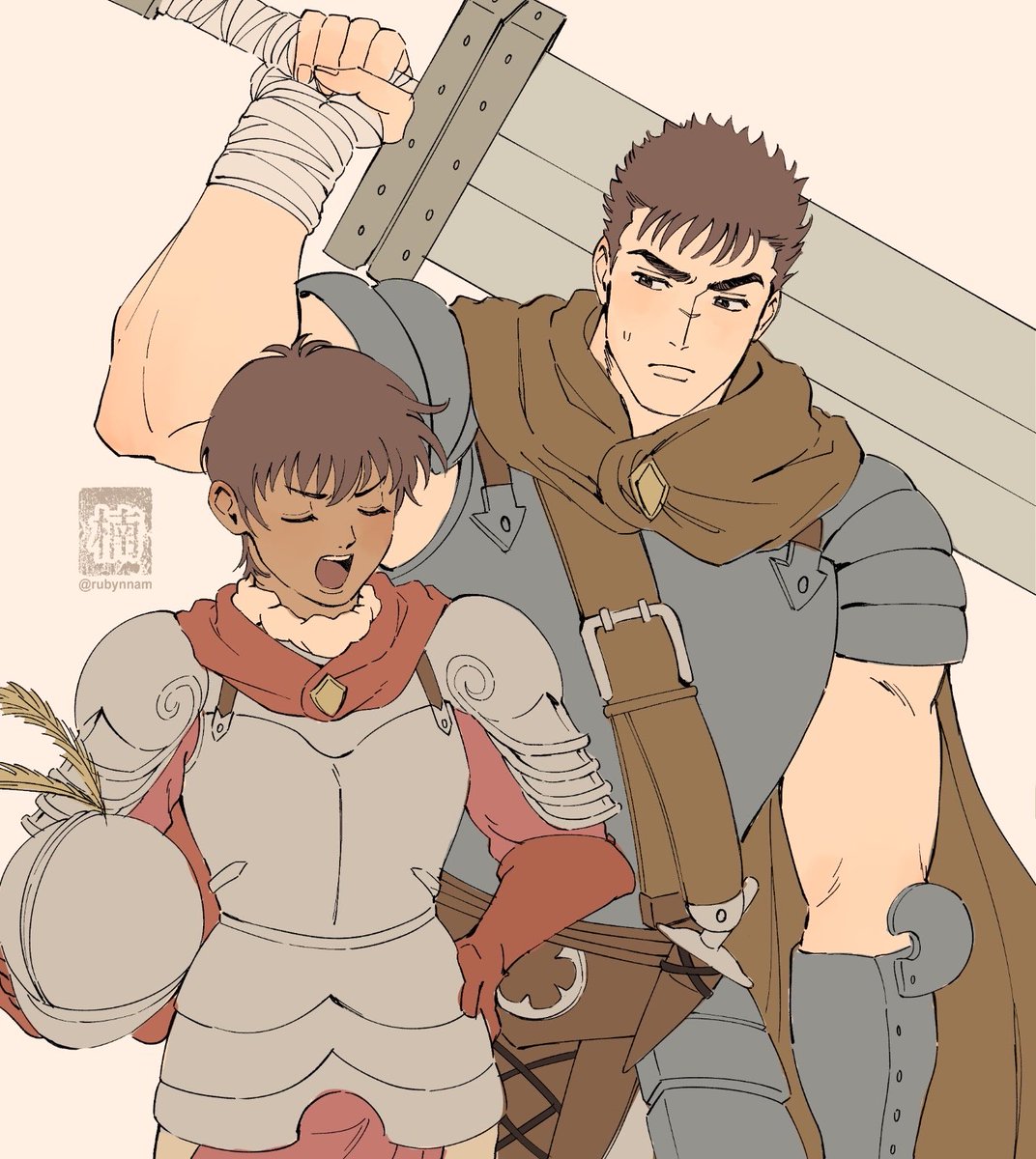 rubynnam's tweet photo. Currently watching Berserk! 
#Berserk #ベルセルク https://t.co/tpu0f3v86i