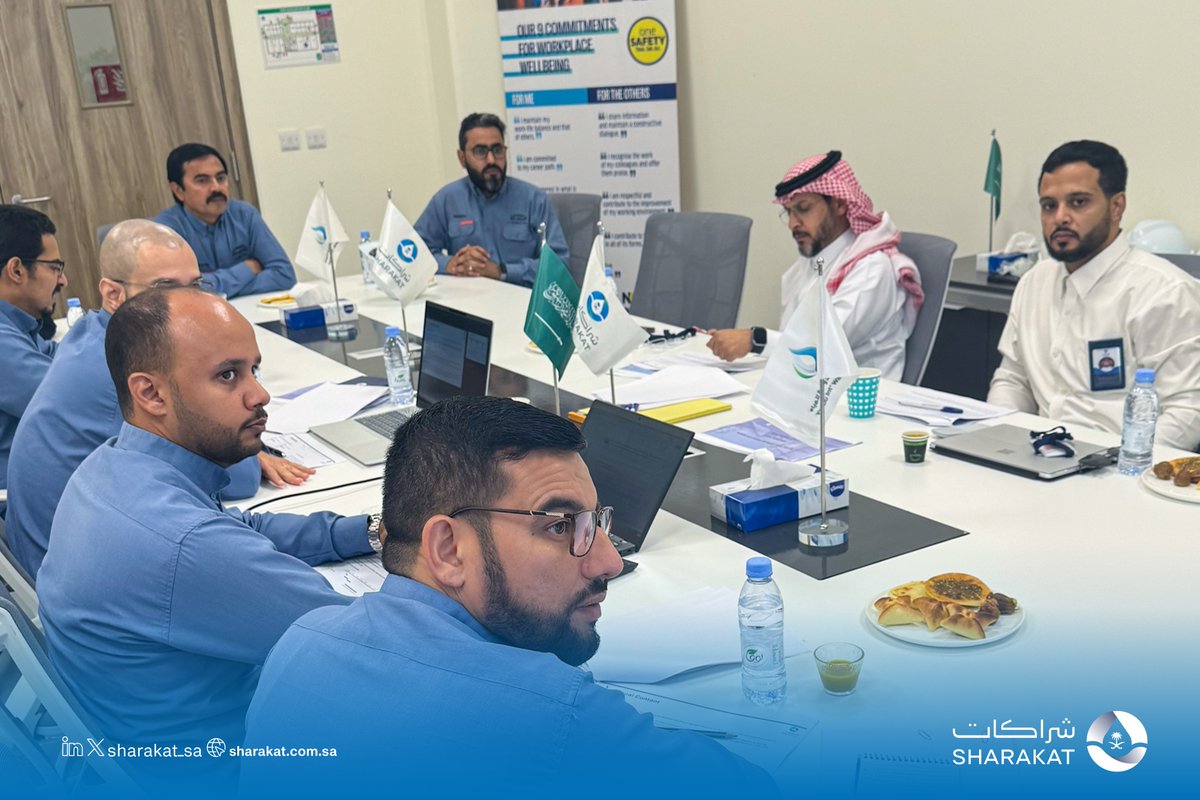 sharakat_sa's tweet photo. يواصل الرئيس التنفيذي لشراكات، المهندس خالد القريشي، زياراته الميدانية للمشاريع، حيث زار مشروع ينبع 4، للاطلاع على الأداء التشغيلي وكفاءة إمدادات المياه.

وشملت الزيارة تقييم الجاهزية الفنية والتشغيلية، ومراجعة كفاءة معايير التشغيل، والتأكد من استمرارية إمدادات المياه، بما يسهم في دعم الخدمات المقدمة للمنطقة بكفاءة عالية واستقرار تشغيلي.