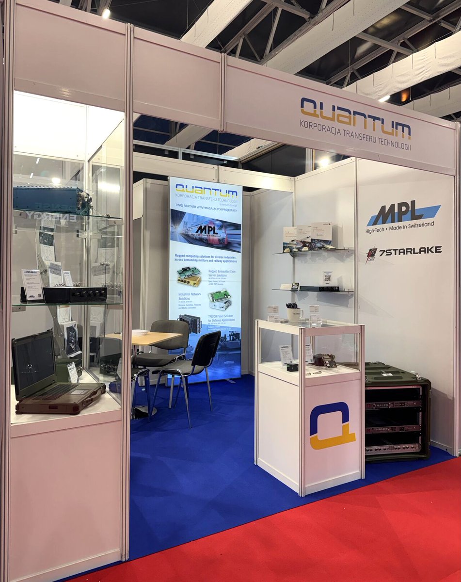 7_starlake's tweet photo. 🚀Connect with #7STARLAKE for Edge AI Computing at #MSPO 2026 💪 Join 7STARLAKE and our trusted partner Quantum at #Poland’s premier defense event.
We’re showcasing #rugged computers and #laptops engineered for the toughest operational environments.
📍Stand No. 11-B22 https://t.co/WtcBGjMaXc