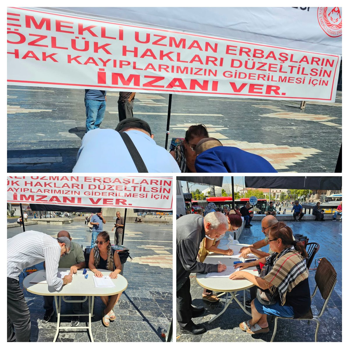 alitilkici38's tweet photo. 🇹🇷 BİR İMZA DA SEN VER!

UZMAN ÇAVUŞLARIN HAK VE ADALET MÜCADELESİ İÇİN BAŞLATTIĞIMIZ İMZA KAMPANYASININ ISLAK İMZA SÜRECİNDE İKİNCİ GÜN!

Mücadelemiz kararlılıkla devam ediyor. 🇹🇷

Vatanımızın ve milletimizin güvenliği için yıllarca fedakârca görev yapan uzman çavuşlarımızın hak ve adalet mücadelesine destek olmak için başlattığımız imza kampanyamıza tüm vatandaşlarımızı destek olmaya ve bir imza vermeye davet ediyoruz.
#UzmanÇavuş
@TEMUD_2024 
https://t.co/ylF7wCq9Qy
