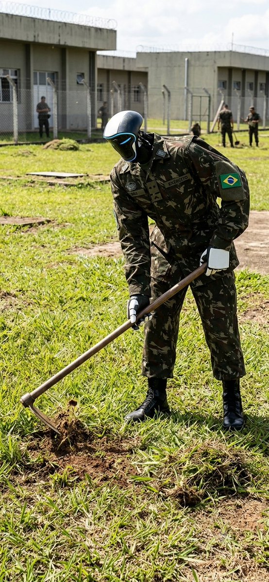 leandrobh26244's tweet photo. @allanconta5 Primeiro dia de treinamento da nova tecnologia avançada exército 😂 https://t.co/PlTAkfjV66