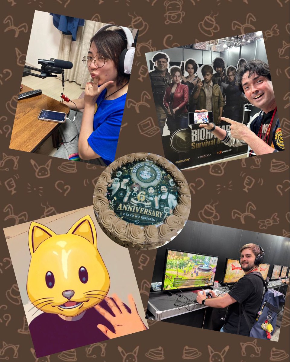 OtakunoKissaten's tweet photo. O Otaku no Kissaten completou seu sexto aniversário.
Esse podcast começou numa conversa entre amigos, e ao longo dos anos foi crescendo, reunindo mais membros, participando de diversos eventos, e acima de tudo, trazendo o melhor da cultura otaku pra você, nosso querido ouvinte. https://t.co/37aMGICWdw