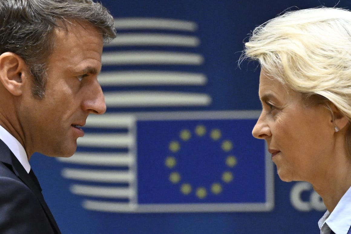 BowesChay's tweet photo. Macron wants a social media ban for kids under 15 across the EU.

French courts banned his legislation, so now he's taking the fight to Brussels.

He sent a letter to von der Leyen calling for an EU-wide law to "protect children".

They're just desperate to regulate us into silence.