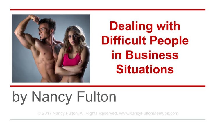 FilmFundingClub's tweet photo. Dealing with Difficult People in Business Situations can be easier with the right tools. Creative professionals—authors, writers, screenwriters, producers, filmmakers, documentary filmmakers, and directors—you’ve got this! https://t.co/Q8DigiiQu2