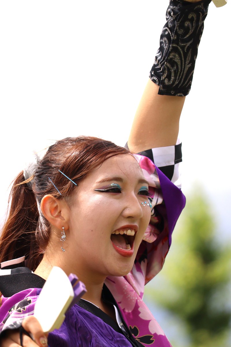 shashintsuri's tweet photo. 2026・08・11
雫石よさこい。
　「137」
桜蓮迦さん。 https://t.co/H0UQApOBIo