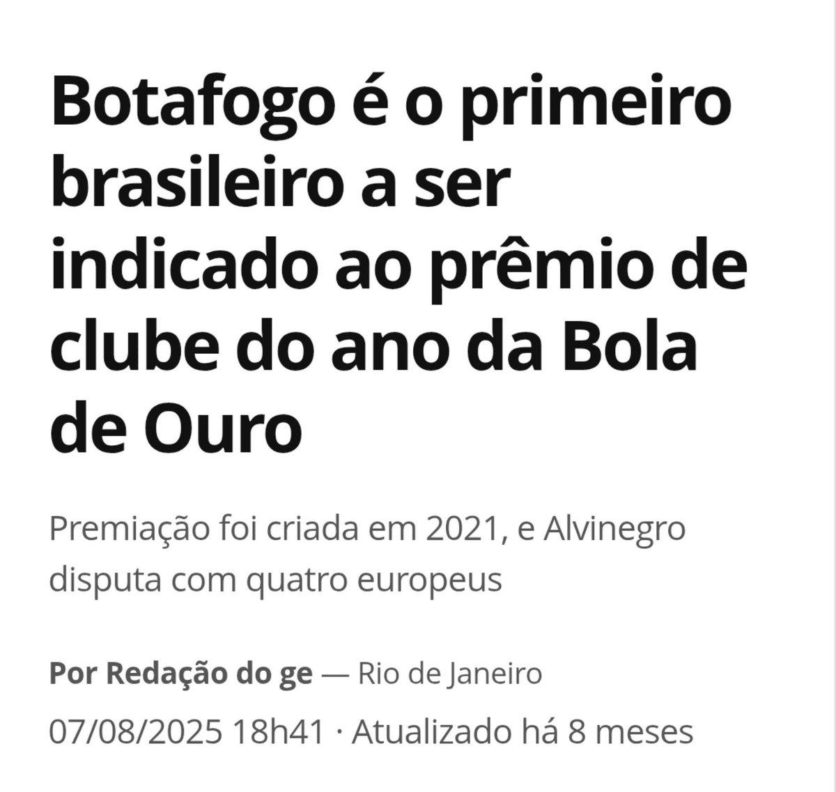 Camisa7Glorioso's tweet photo. BOTAFOGO, O CLUBE QUE TRANSFORMOU O BRASIL NO PAÍS DO FUTEBOL! ⭐️🫱🏾‍🫲🏽🇧🇷 https://t.co/OlyESh8vES