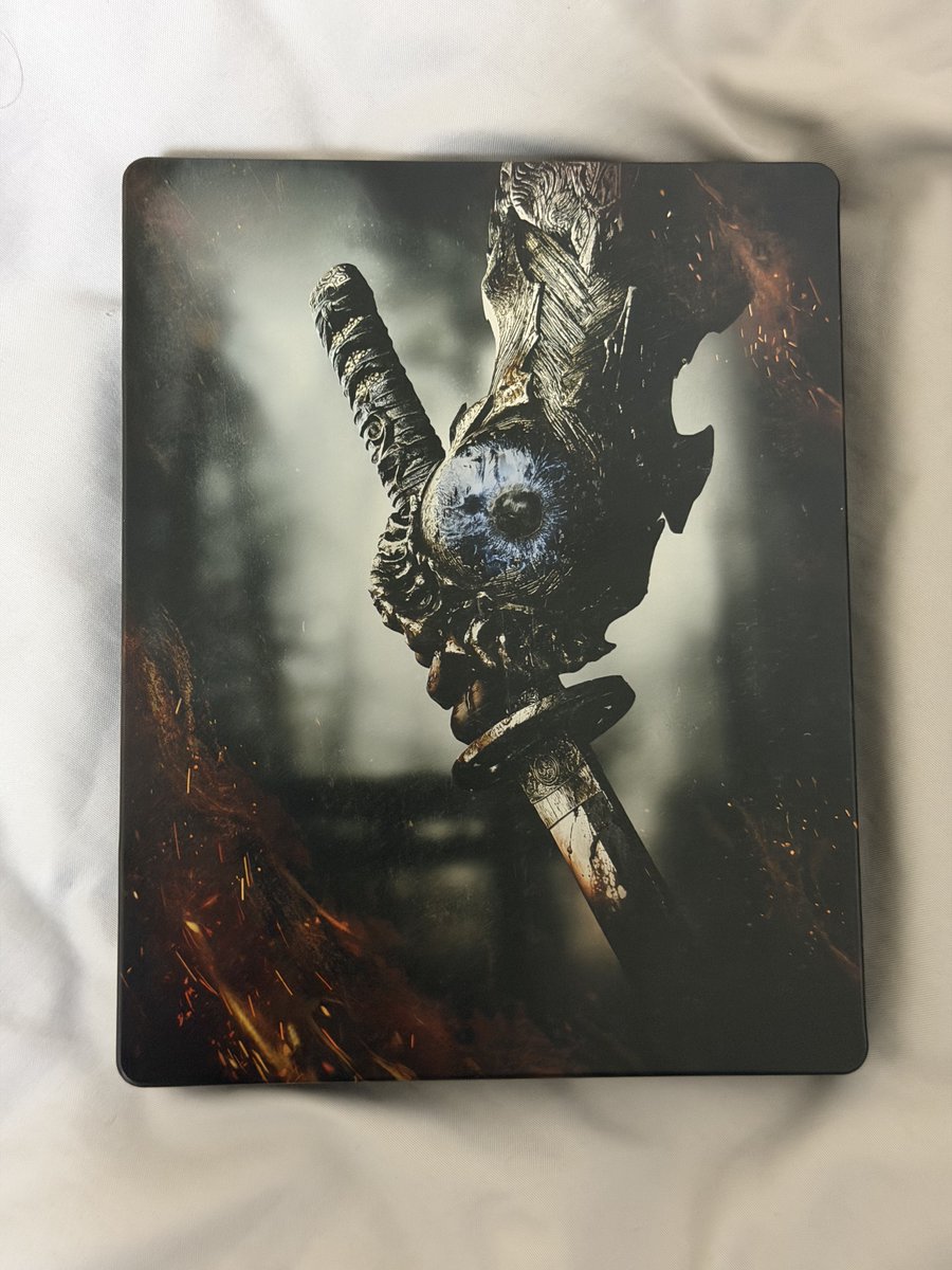 oni_budou's tweet photo. 鬼武者Way of the Sword スチールブックエディションが届いたぞ〜！！！
スチールブックエディション、日本版がなかったから海外から取り寄せました👹 https://t.co/X1yG7jtWJB