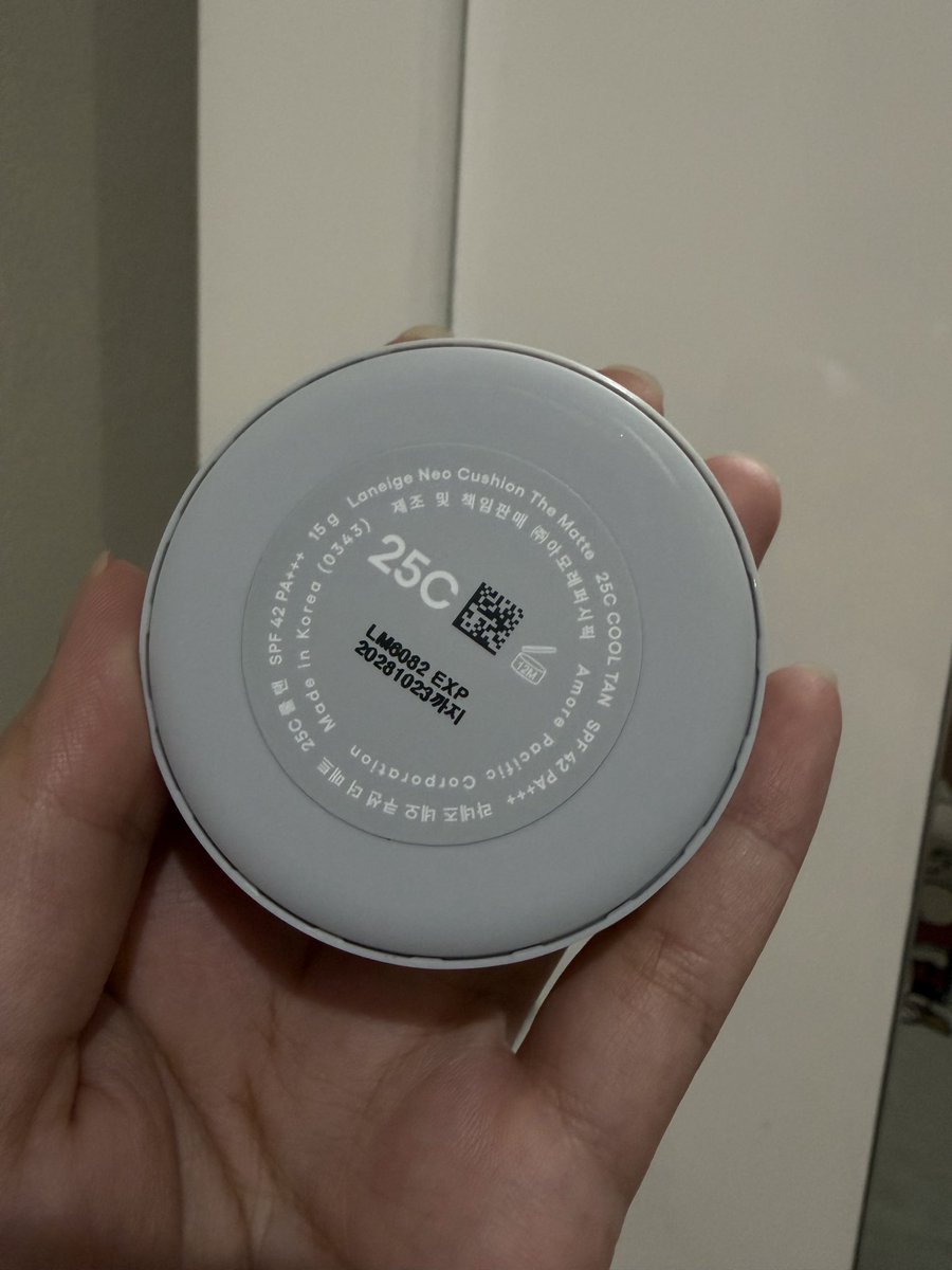 neshaspencers's tweet photo. wts/want to sell laneige neo cushion the matte shade 25C

• 195k (split pay 🍊)
• baru beberapa kali dipakai (beli di store soc*olla 400k-an)
• no box
• exp 10/2028 https://t.co/u1TCUaiRQZ