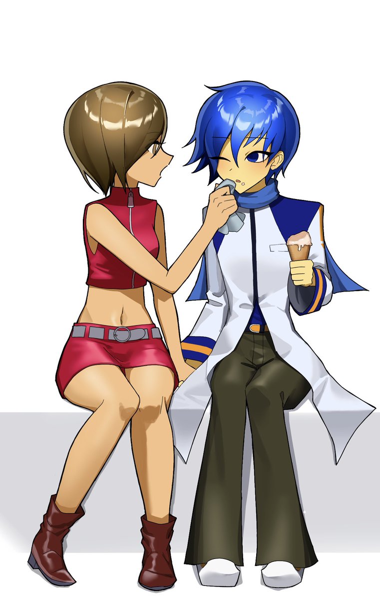 kktt_hiraka's tweet photo. V1姉弟
#MEIKO #KAITO https://t.co/uAlBkKsgDc