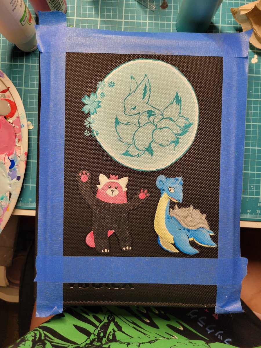 Bloobbutt's tweet photo. Like 75% done on this wip for my friend
I need to add the text for her customs shop name but I fear I have no space now.. 🙃 https://t.co/UmtWoTTMzn