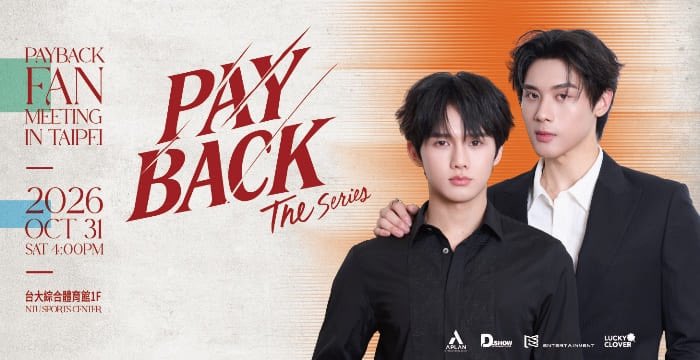 TrendforMinlee's tweet photo. ✨ NEW FAN MEETING ✨

🎟️ PAYBACK Fan Meeting in Taipei

📅 Date: 31 October 2026 (Saturday)
⏰ Time: 4:00 PM
📍 Venue: National Taiwan University Sports Center, 1st Floor, Taipei

🎫 Ticketing: ibon website + 7-ELEVEN ibon machines in Taiwan
🗓️ Ticket Sale: 12 September 2026 (Saturday), 2:00 PM (Taiwan Time)

🎫 Ticket Tiers

💎 VIP — NT$8,980
🥇 A Zone — NT$6,280
🥈 B Zone — NT$4,880
🥉 C Zone — NT$3,880
♿ Accessible Seat — NT$3,140

🪑 All sections are seated.

🎁 Fan Benefits

💎 VIP
• Rehearsal
• 2:1 group photo
• High-five
• Signed poster
• Signed Polaroid

🥇 A Zone
• Rehearsal
• 2:4 group photo
• High-five
• Eligible for signed poster lucky draw

🥈 B Zone
• Rehearsal
• 2:6 group photo

🥉 C Zone
• 2:8 group photo

🎁 All ticket holders
• Official poster
• Limited-edition photocard

⚠️ Important: On the first day of ticket sales, seats cannot be selected manually. Seats will be assigned automatically by the system.

🔗 Ticketing: https://t.co/W7jKiLPmBh

#MINLEEthanakorn
#TOPTAPjarukit
#TOPTAPMINLEE