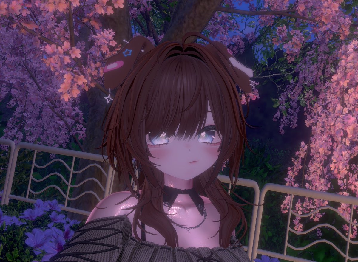 Kyramiuu's tweet photo. found a pretty cherry blossom world 🌸 https://t.co/0sb7VXrtdd