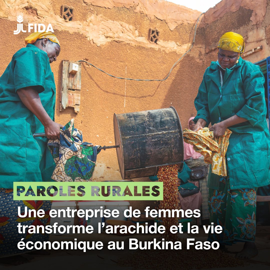 FIDAfriqueOuest's tweet photo. 🥜 Une petite activité de transformation de l’arachide. 
Une coopérative de femmes. Et une ambition : grandir et durer.

Au #BurkinaFaso, l’appui du #SD3C transforme cette initiative en entreprise en plein essor, créatrice de revenus et de valeur pour toute l’économie locale. https://t.co/GgHKstJTpG