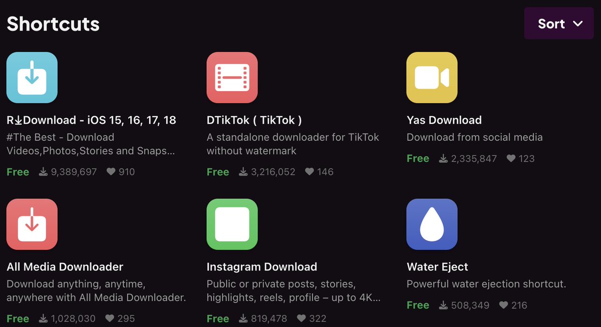 RustXML's tweet photo. ใครอยากได้ iOS Shotcuts เจ๋งๆแนะนำเว็บนี้เลยครับ มันเป็น Community ที่คนใช้ iOS ทำมาแจก (น่าจะเกือบแสนได้) ทุกอันมีการอัพเดตเวอร์ชั่นตลอด

บางอันดีมากเช่นเวลามีคนโทรมามันจะบันทึกเสียงให้ทันทีก่อนที่อีกฝ่ายจะได้ยินว่าเราแอบบันทึก มันมีเยอะมาก ใครว่างก็มาหาโหลดใช้กันดู สะดวกชีวิตดี

https://t.co/B9OR3bsbhV