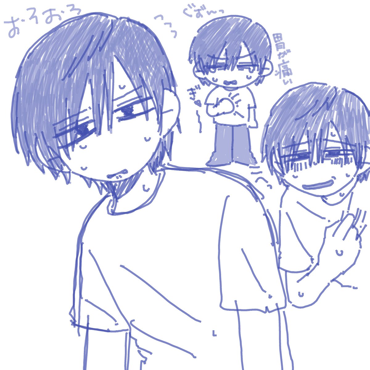 totemosind's tweet photo. 顔が描きたかっただけのやつ https://t.co/C6YTUdSMUe