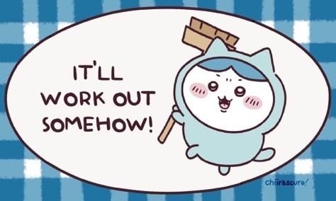 sh33py_dreamz's tweet photo. Whenever I feel like POOP I just look at chiikawa motivational images and it helps..  #hopecore #thesmiler https://t.co/yf3TqtTMTu