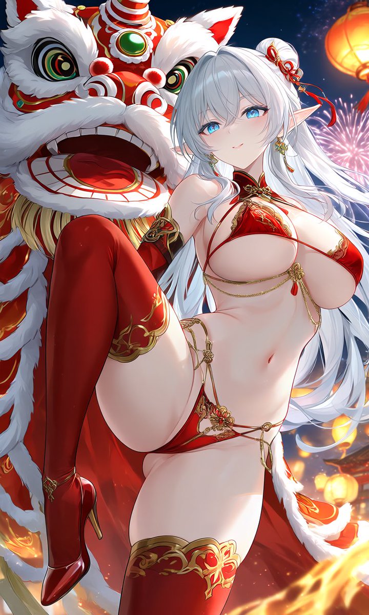 AdmirerOfAnime's tweet photo. Chinese Dancer ~ Festival Night (Free) 🧧🐉
https://t.co/HREsSjwzhQ
#ChineseDancer #LionDance #FestivalGirl #RedOutfit #ChineseNewYear #FreeGallery #ElfGirl #AIArt #FreeTease #AINinja https://t.co/1JYROwDqtG