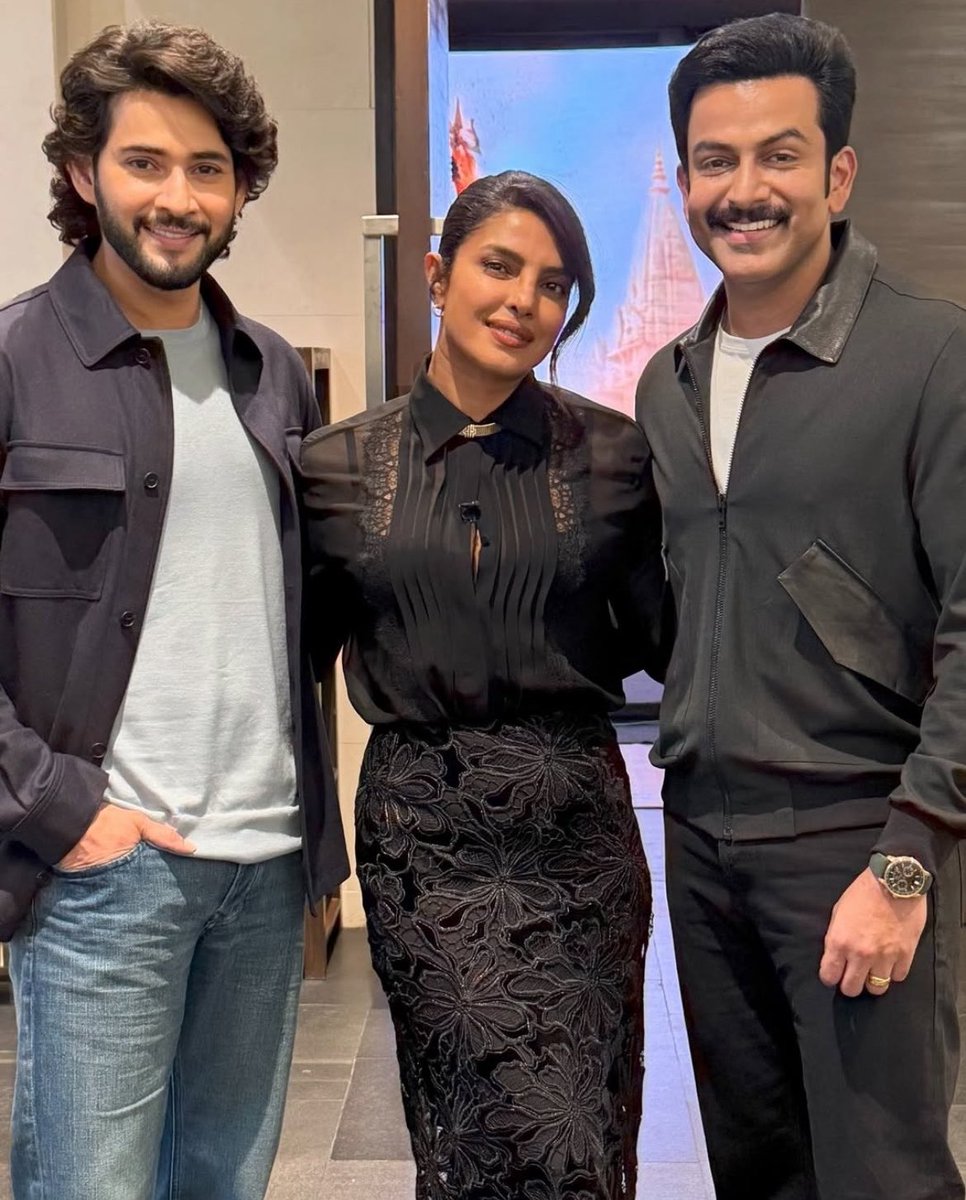 BharathTweetz's tweet photo. Confirmed cast for #Varanasi movie https://t.co/IF2hx6LGJG