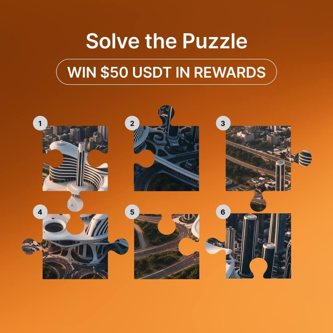 BybitSouthasia's tweet photo. Can you crack the Bybit AI city puzzle? 👀
Get your answer right for a chance to win $50 USDT! 🎉

🧩 How to win
✅ Follow @BybitSouthAsia
❤️ Like & Repost 🔁 this post
���� Comment your answer & 👥 tag 2 friends

🎁 $50 USDT prize pool!
🏆 Winners will be randomly selected from correct entries.

📅 Deadline: Sep 13, 11:59PM UTC

T&Cs apply.

#CryptoGiveaway #WinUSDT