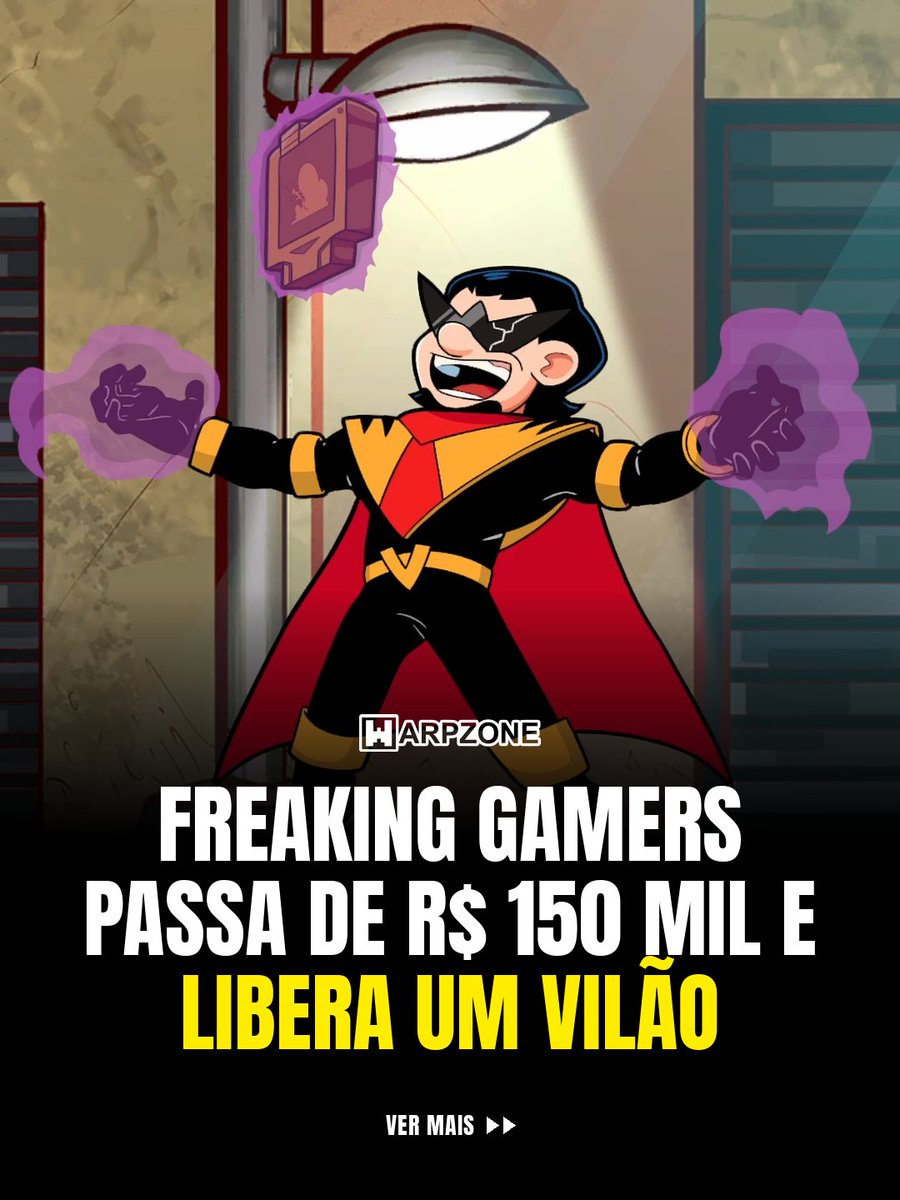 WarpZoneMe's tweet photo. O vilão virou personagem jogável, agora no jogo você vai poder usar Bob, dono da Vinet. A campanha do Freaking Gamers no Catarse passou de R$ 150 mil, bateu 154% da meta inicial com 1.163 apoiadores e destravou também uma sexta fase com chefe e música novos. Falta pouco pra R$ 21 https://t.co/cuMT9w0XMA