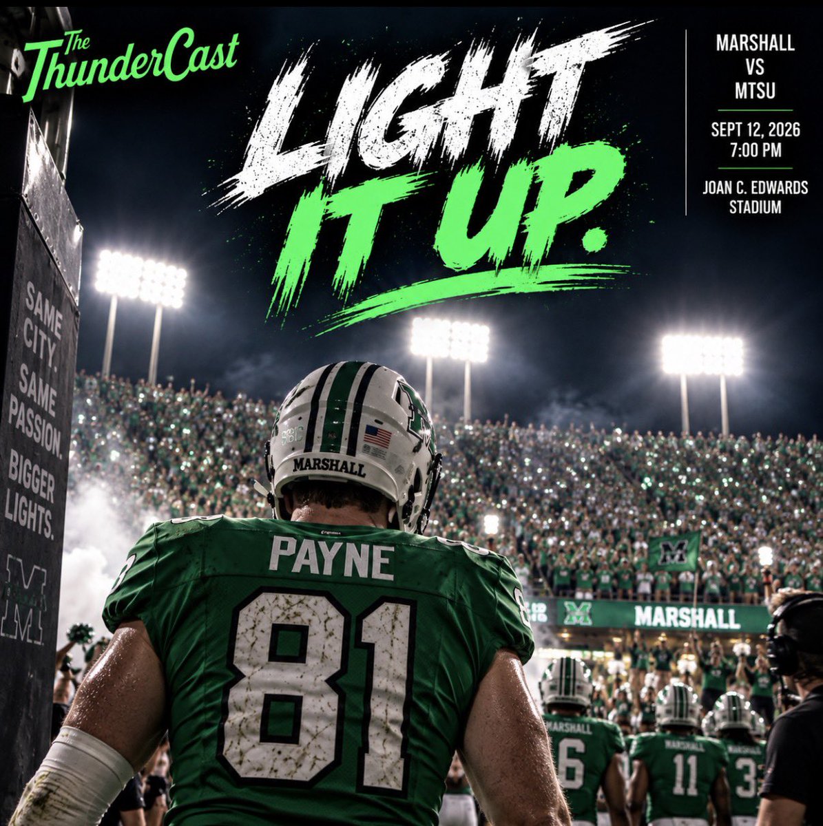 ThunderCast_Pod's tweet photo. New week. New opportunity.
Cut loose. Put on a show. 🦬⚡️🦬 https://t.co/WA65i3BZ3M