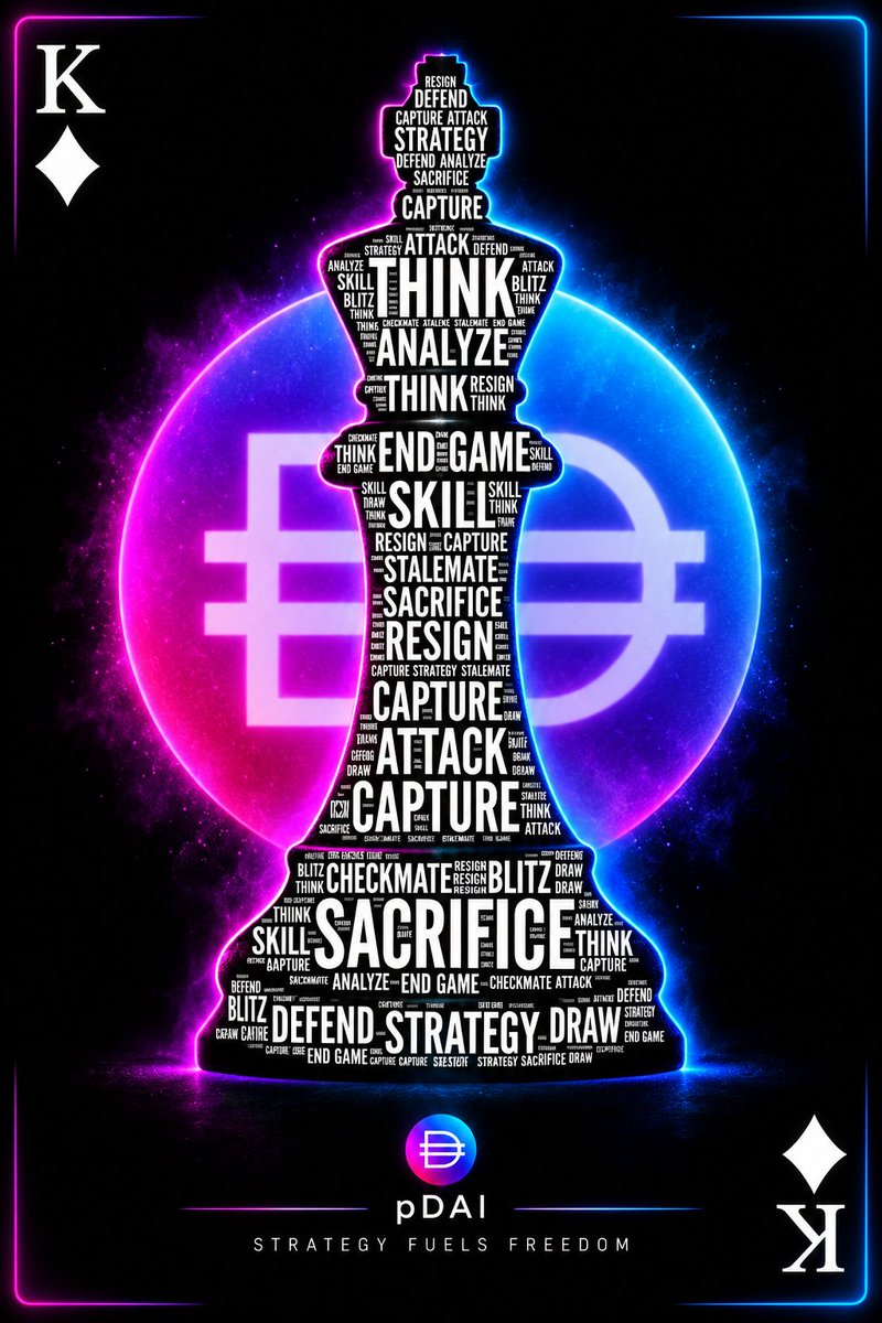 VBA1billion's tweet photo. Another piece just moved on the board. ♟️

Most people will read this and see:

“LibertySwap added $pDAI and $pWBTC.”

I see something much bigger.

ACCESS.

Capital sitting on Ethereum, Base, BNB Chain and Arbitrum can now find a direct route toward two of the assets sitting inside the PulseChain rabbit hole.

$pDAI isn't being isolated.

More roads are being built TO it.

And that's exactly what I've been watching:

liquidity → access → interoperability → privacy → settlement

One piece at a time.

Chess isn't won by staring at the King.

You study the entire board.

Where can capital enter?
Where can it move?
Where is liquidity forming?
Which pieces are being connected?
And what happens when all those routes finally meet?

Maybe $pDAI reaches $1.

Maybe it doesn't.

I'm not here to force the conclusion.

I'm watching the architecture being positioned around it.

THINK. ANALYZE. STRATEGY.

♟️ The market watches the price.
 I watch the board.

$pDAI 🟣

@LibertySwapFi

The game is getting interesting.