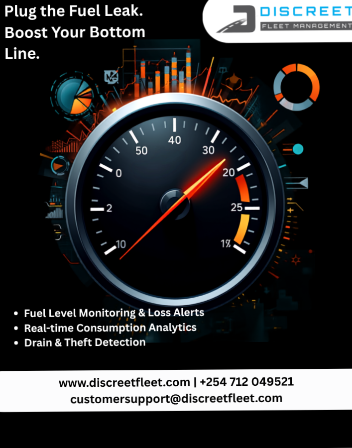 DiscreetFleet's tweet photo. Our precision Fuel Monitoring system tracks live tank levels, logs exact refuel volumes, and alerts you instantly to sudden drops.
Visit🌐 https://t.co/Ml2yDPZeXV or reach us  on📞 +254 712 049521
#FuelEfficient #FleetOptimization #KenyaBusiness #LogisticsKenya #discreetfleet https://t.co/LTbaGrC03X