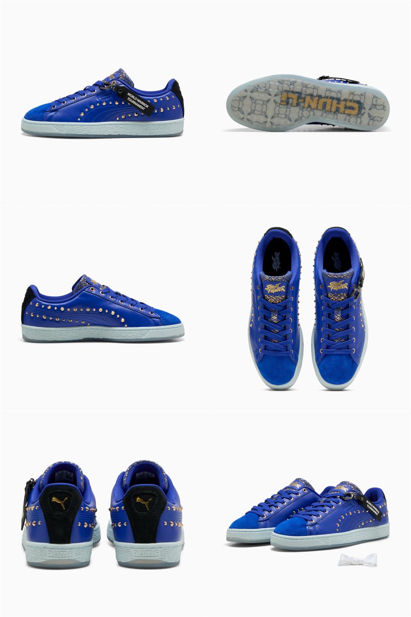 MarkMan23's tweet photo. To commemorate the upcoming Street Fighter film, @PUMA and @StreetFighter / @Street_Fighter are teaming up to launch these world warrior sneakers!

Ken, Ryu and Chun-Li

Thoughts? https://t.co/cfZnjYmGXg