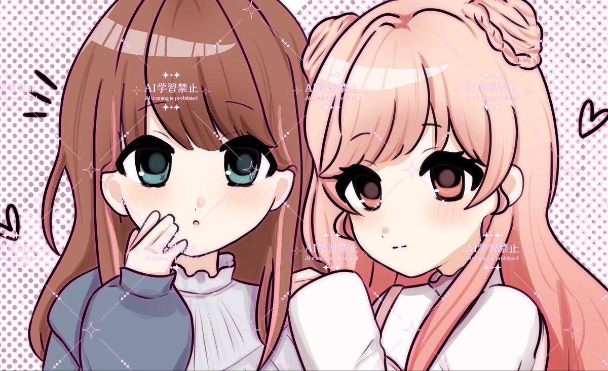 warfcxj's tweet photo. 即日萌え絵風のご依頼ありがとうございました♡ https://t.co/KqhS3bKXRN