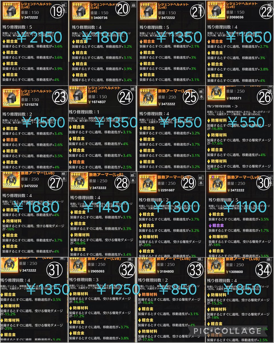 T4syx_'s tweet photo. 19回目の在庫表更新します‼️☂
番号添えてDMかリプまで！〆たものはリプ欄に🙏

在庫表以外のものもお気軽に相談下さい✉️

⬇️その他在庫⬇️
📍ヘルメ
⛑6%修理3⬆️ 単価120
⛑7%修理2⬆️ 単価220
📍リュック
🎒 7％     単価20
🎒 9％     単価100
🎒10%     単価180
🎒11％     単価280
#ペニンシュラ https://t.co/fZ7Z0xtQbp