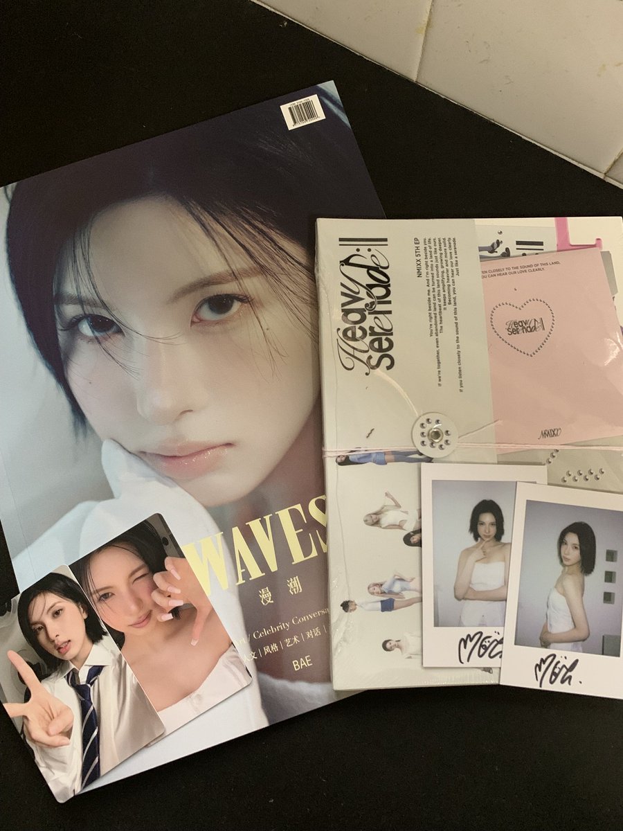 cryoatical's tweet photo. my Heavy Serenade album and Bae WAVES magazine finally arrived lets gooooooo 😭😭😭😭😭 https://t.co/NsYksvePiX