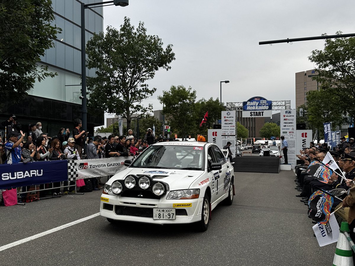 MamoruFujishita's tweet photo. ラリー北海道初代0カーが復活し、綺麗にレストアされていて驚きました。 https://t.co/yLv9GSpavr