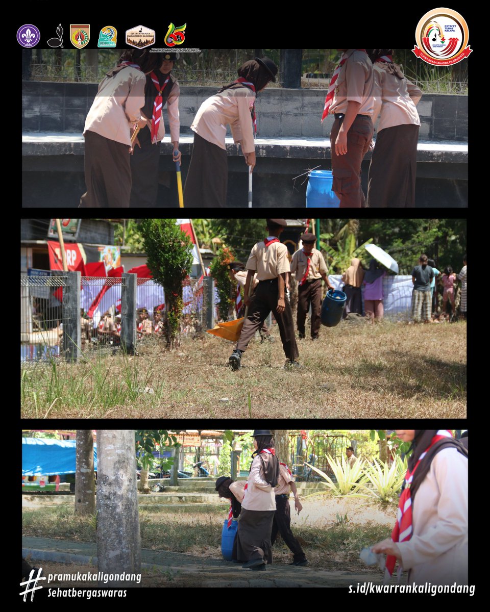 KwarranKaligon1's tweet photo. Prolingsih ETK Kwarda Jawa Tengah di Kwarran Kaligondang #estafettunaskelapa #pramuka https://t.co/3g372oSerJ