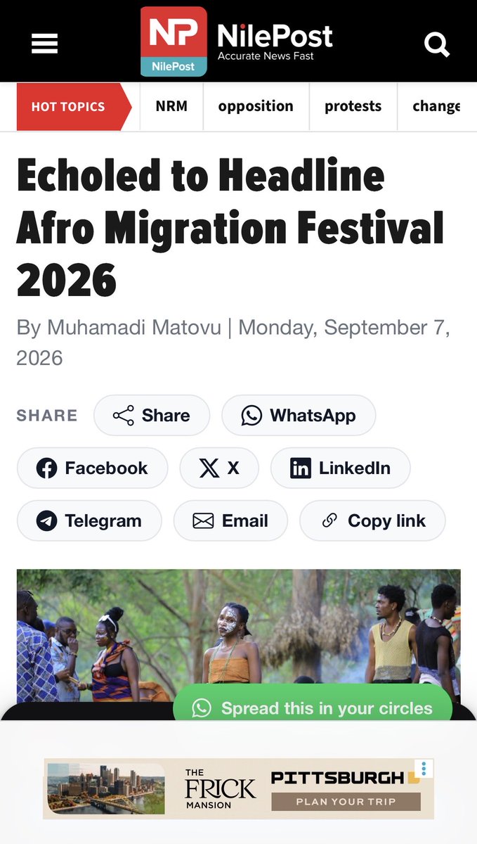 Echoled_Ziki's tweet photo. Headlining the Afro migration fest on the 9th to 11th of  October 2026. 

Be there or be no where else.Expect great music and Great performance 🔥🔥 

🔗 https://t.co/WD0LEzEaTH https://t.co/WeWjVl3fNb