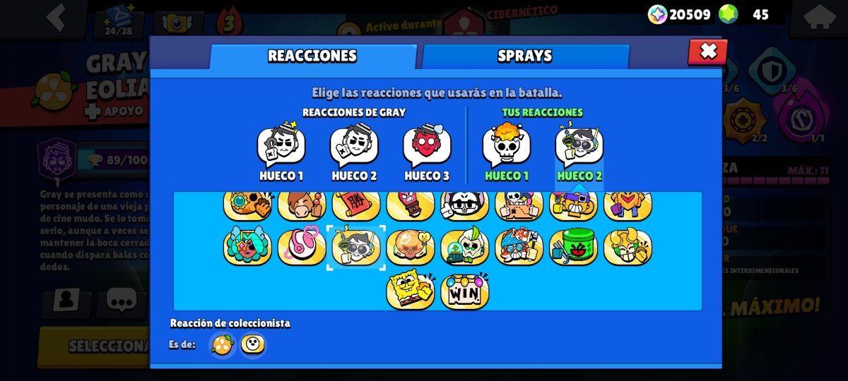 wriickmantis's tweet photo. @CandyNoticias Cuando compras los pins de las skins nuevas deberían salir junto con los pins del brawler (compré el pin de gray eolia pensando que saldría junto con sus pins y salen con las reacciones normales) https://t.co/gw0r9FCL1N