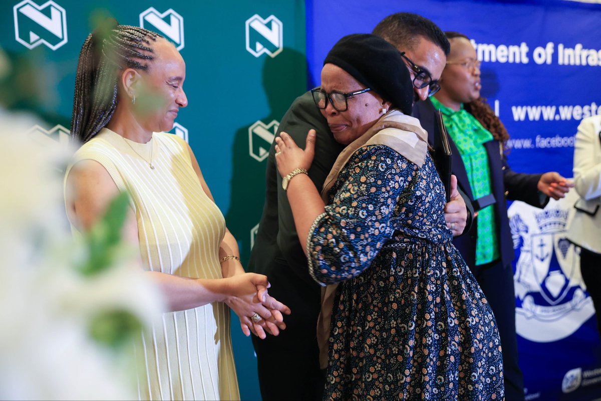Nedbank's tweet photo. Today, beneficiaries received title deeds that formally recognise their homeownership.
Behind every handover is a story of family, belonging and possibility.
#WhatOwnershipMeans https://t.co/qm3QVpbG5P