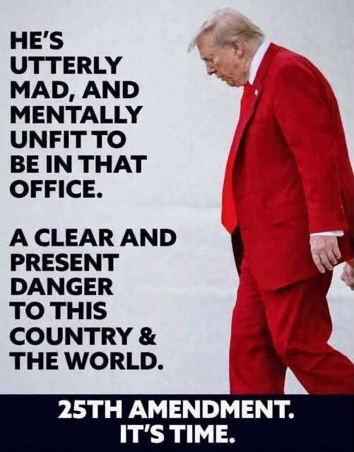 RexxSimba's tweet photo. Yesterday Trump tweeted that Americans have “too many non-working holidays” and that it’s “costing our country billions.”
That coming from a MAGA Convicted Felon and Pedophile who spends Taxpayers money playing golf most of the time..😠 https://t.co/yQ2NHMSHMa