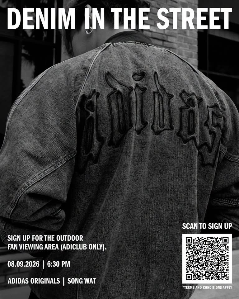 BamBamBooster's tweet photo. งาน DENIM IN THE STREET วันนี้จะจัดขึ้นที่ ADIDAS ORIGINALS SONG WAT

⏰ กิจกรรมเริ่ม 18:30 น. – 21:30 น. (ไทย)

ยังไม่ทราบเวลาที่แน่นอนว่า BamBam จะเข้าร่วมงานหรือมีโชว์ช่วงเวลาไหนนะคะ ดังนั้นเราก็ติดแท็กรอกันต์ไว้ก่อนน้า 🫶🏻

#BamBamxadidasDenimStreet https://t.co/4IfDgAVweC