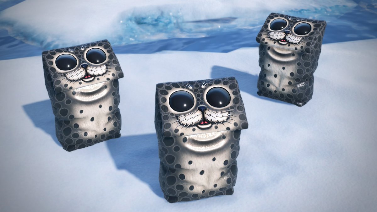 Fire2Fly's tweet photo. Hello guys! Harbor Seal Small Backpack for this week
@playrust 🌊

https://t.co/pz4aci0FtD

Hope you like this little guy!  🦭🦭🦭🦭🦭🦭

#Rust #Rustworkshop #Rustskins
@FcpnchStds @gerrmanman @hedgesnvideos https://t.co/r20EBj10aD