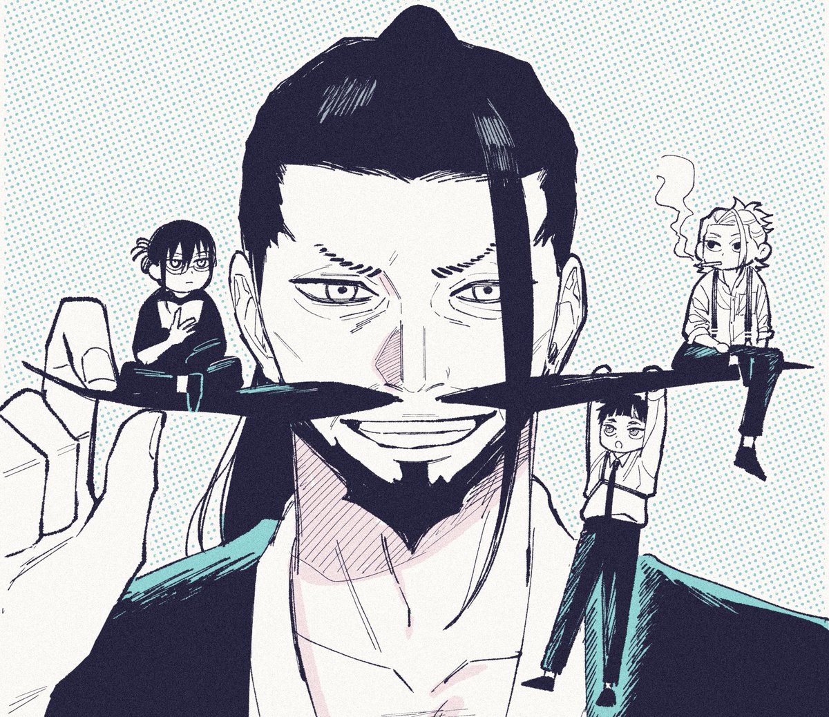 mono_rururu's tweet photo. 会談組 https://t.co/PdYvEVNLwI