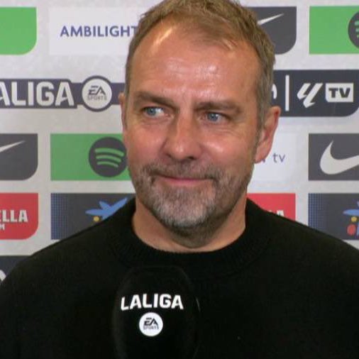 FabrizioRomano's tweet photo. 🔵🔴 Hansi Flick: “I hope to count on Frenkie de Jong soon, maybe after the break”.

“Frenkie is a great player, of quality and who is evolving well from his injury, working as expected”. https://t.co/xKDjobtdFW